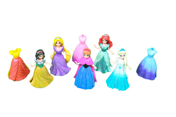 Disney printsessid võlukleitidega - Frozeni Elsa & Anna, Merineitsi Ariel, Lumivalgeke, Rapuntsel