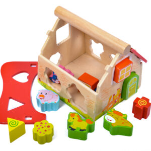 Gerardo's Toys puidust sorteerimis maja  