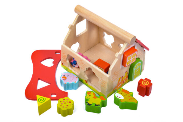 Gerardo's Toys puidust sorteerimis maja  