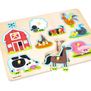 HAPE 9-ne puidust nupupusle “Farm”