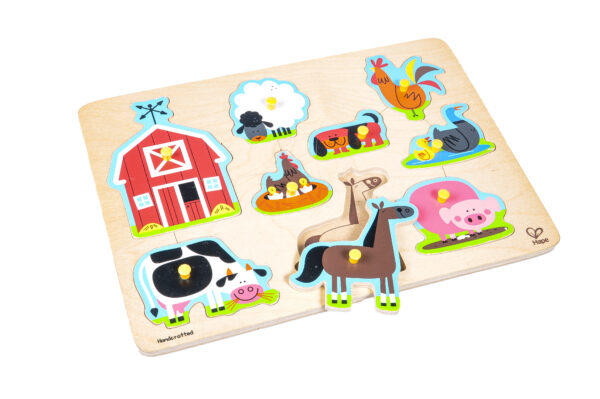 HAPE 9-ne puidust nupupusle “Farm”