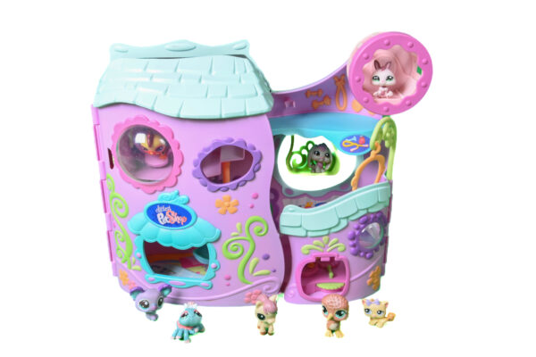 LPS Littlest Pet Shop hotell Hasbro koos lemmikloomadega - Image 2