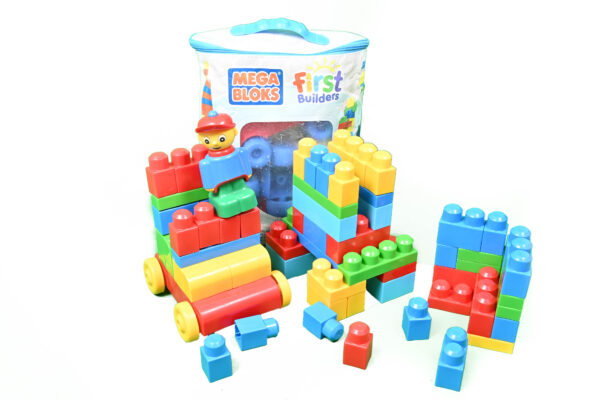Mega Bloks esimesed ehitusklotsid (80 tk)