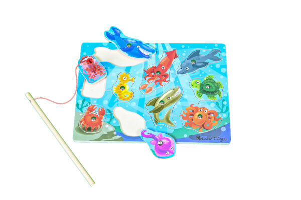 Melissa & Doug puidust pusled "Kalapüük magnetiga"