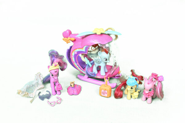 My Little Pony helikopter koos Ponidega