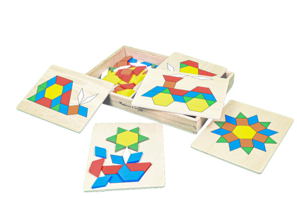 Puidust mänguasjad "Mosaiik Tangram" (10-ne pildivalik)