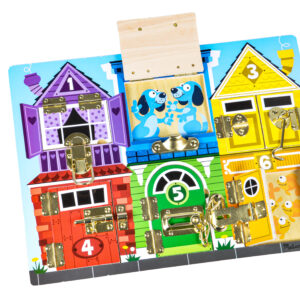 Melissa and Doug puidust tahvel "Lukkude avamine"