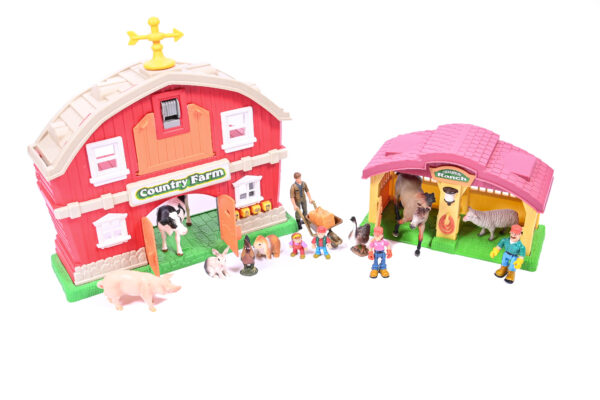 Loomafiguurid ja farm - suur Komplekt